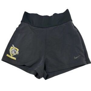 Nike UCF Knights Volleyball Shorts-Black Zip Pocket-Athletic-Size M-Team Issued